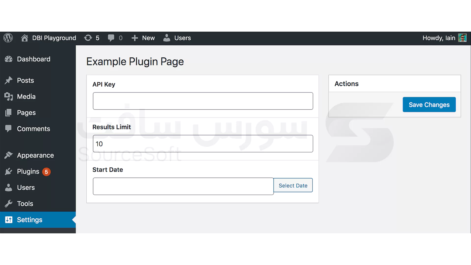 ساخت پنل تنظیمات - استفاده از فریم‌ ورک‌ هایی مثل ACF