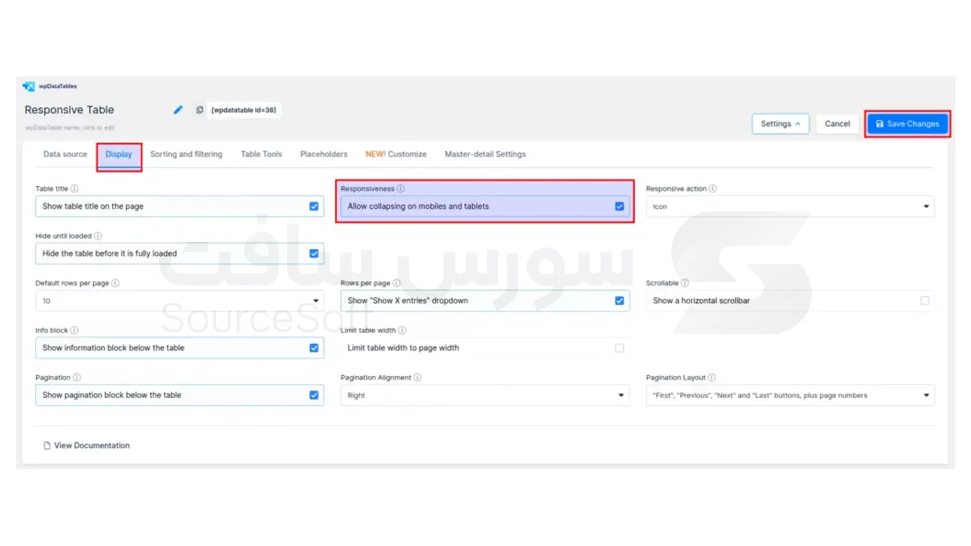 ساخت جداول وردپرس با افزونه wpDataTables