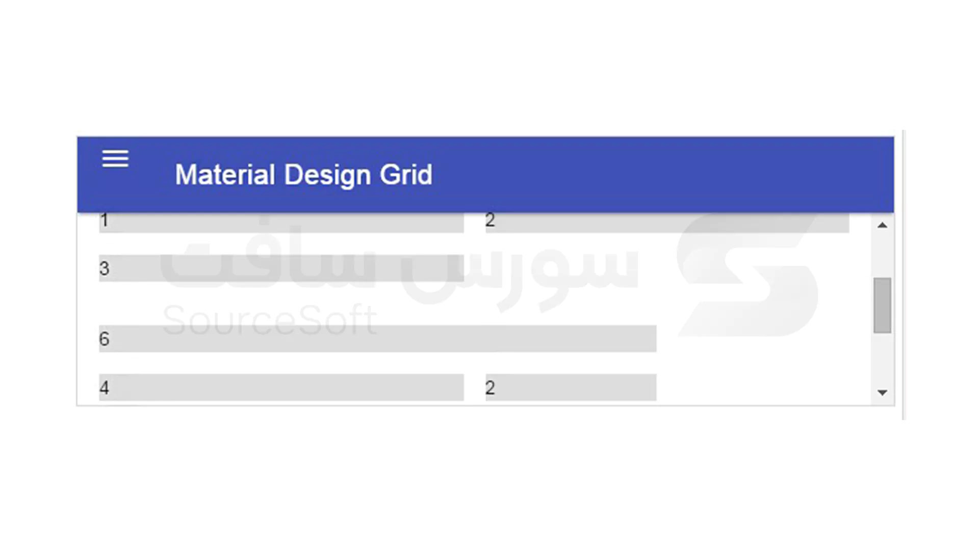 تحلیل Grid ها در طراحی متریال دیزاین: کلاسهای اصلی در گرید MDL