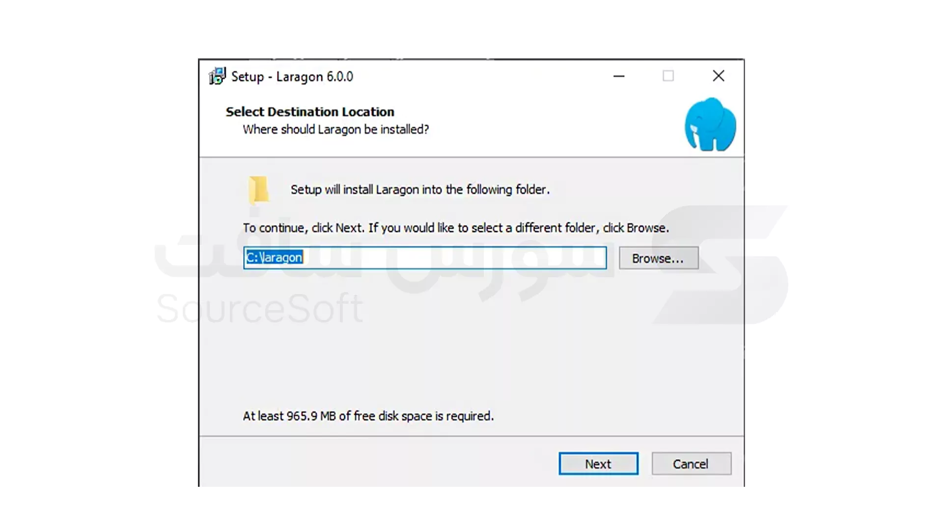 نصب Laragon در ویندوز برای توسعه سریع PHP و Laravel: مرحله 3