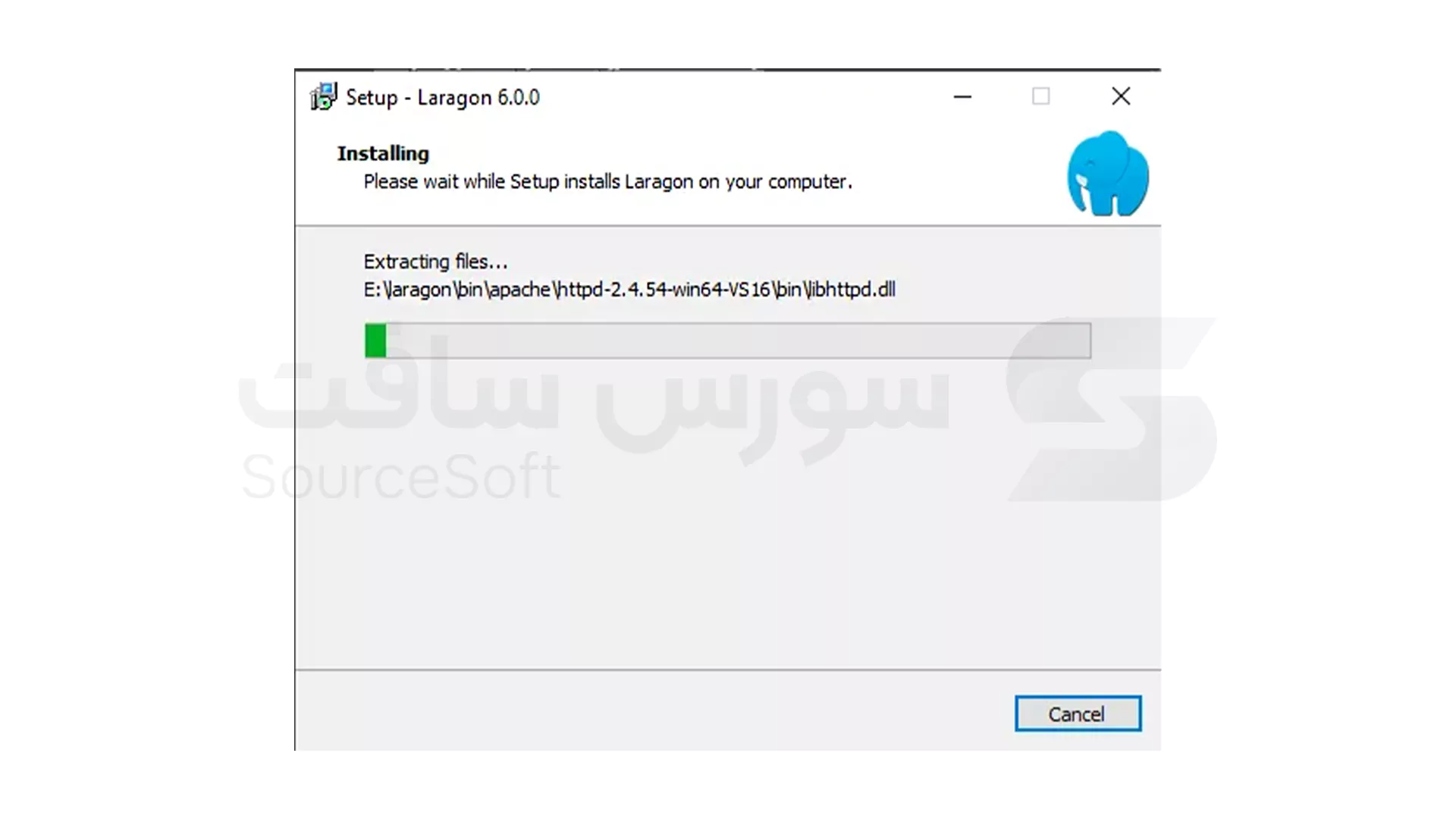 نصب Laragon در ویندوز برای توسعه سریع PHP و Laravel: مرحله 6