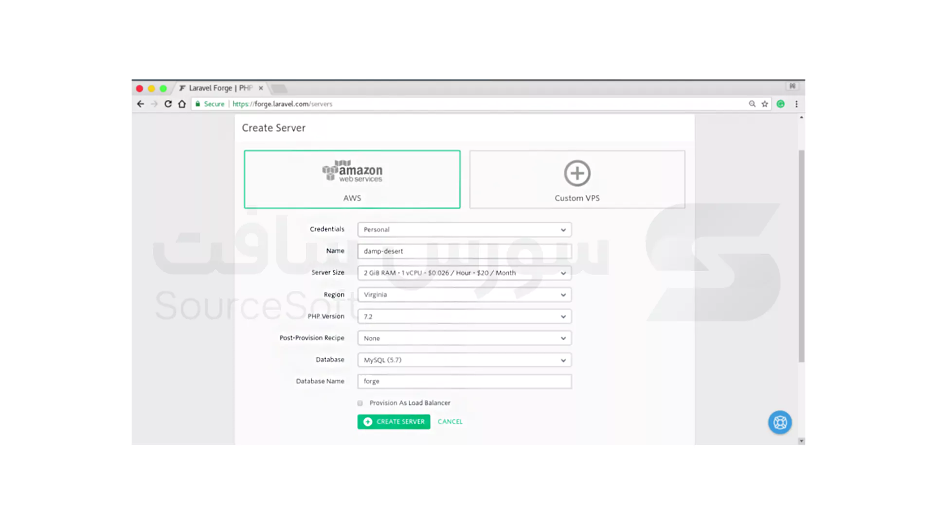 گسترش دادن برنامه های وب PHP با استفاده از Laravel Forge: مرحله پنجم