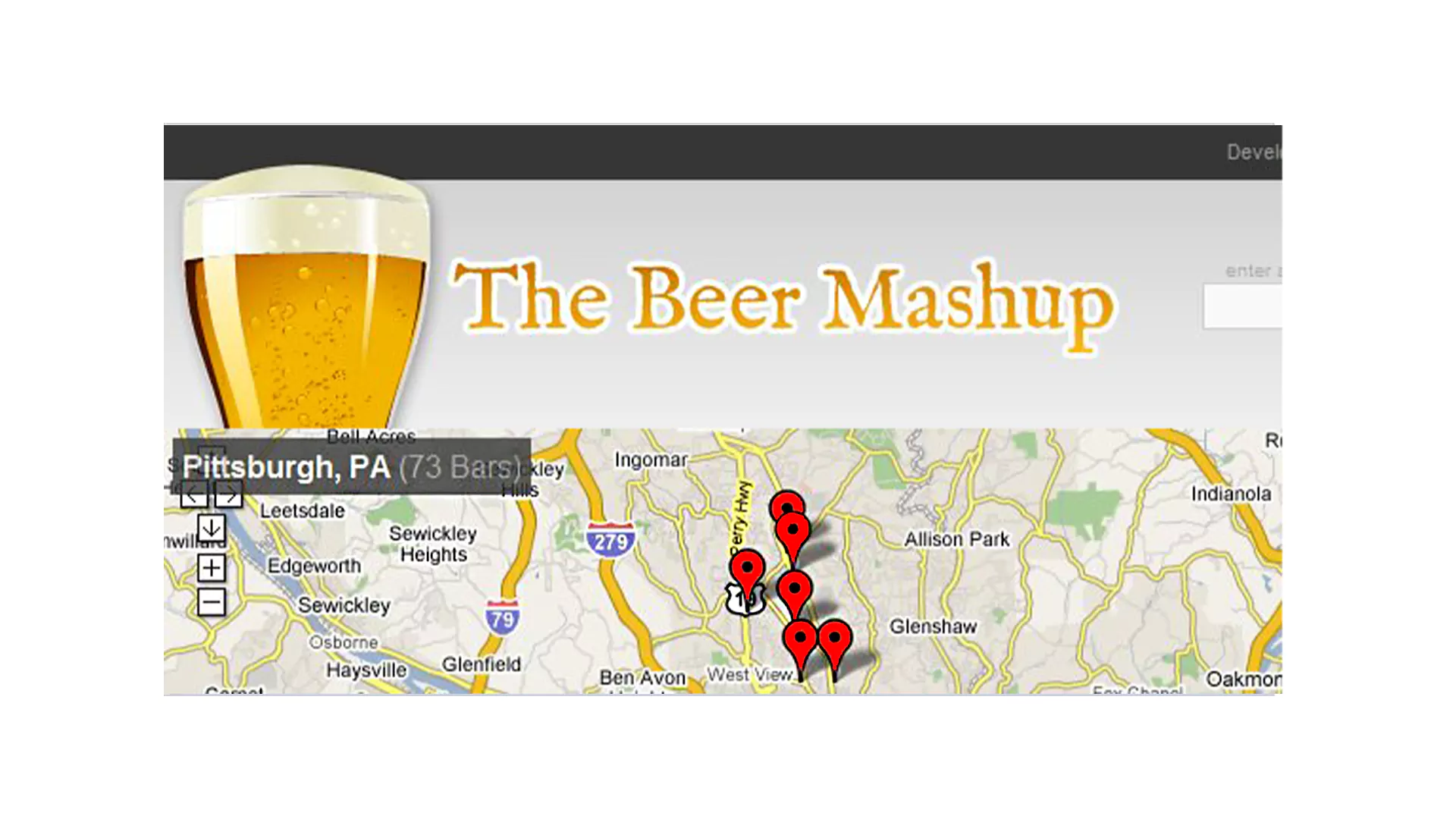 نمایش داده ها روی نقشه با ایجاد Mashup با ترکیب 3 API مختلف