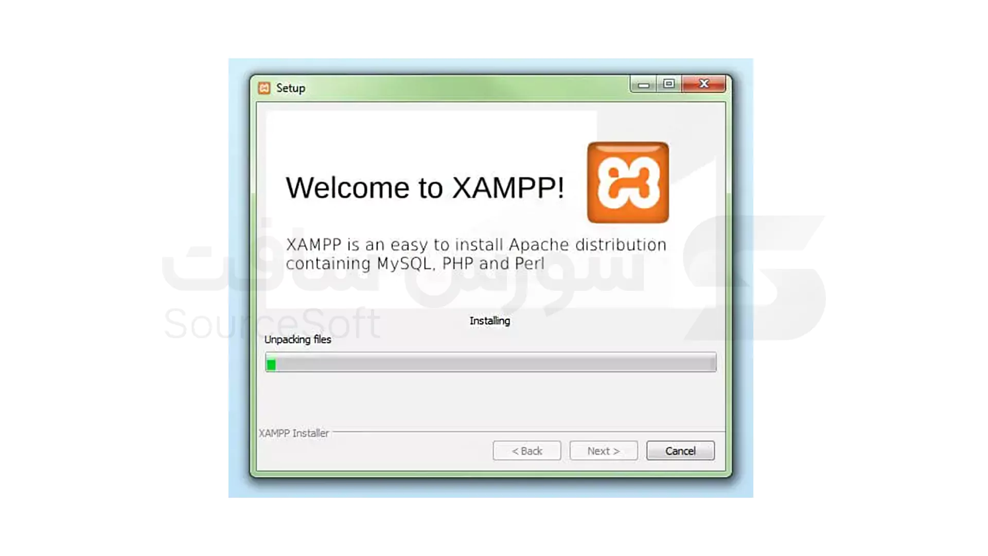 آموزش نصب xampp در ویندوز 10: مراحل تصویری 4