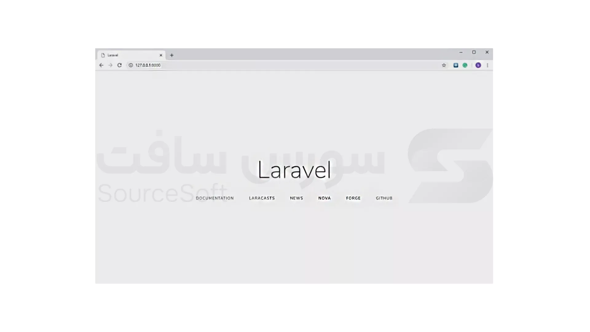 نصب لاراول در لوکال هاست Xampp مرحله 5